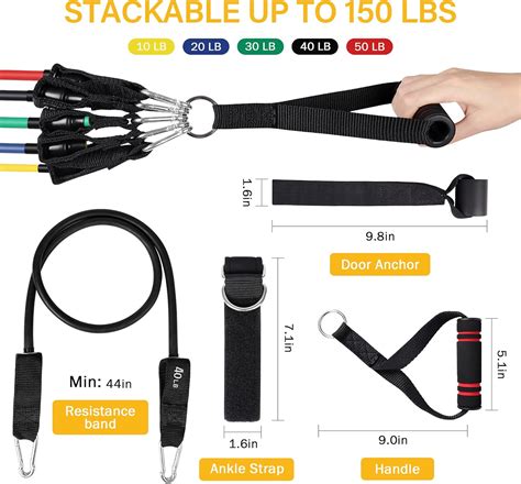 Kootek Pack Resistance Bands A Helpful Set When It Comes To