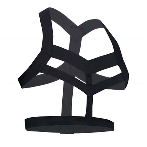 Sexy Men Chest Harness Gay Harnas Shoulder Elastic Belts Costume Party Clubwear EBay