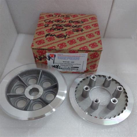 Honda Wave Clutch Boss Pressure Plate Set Sys Shopee Malaysia