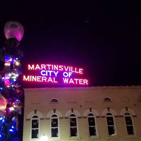 Historic View Of Downtown Martinsville
