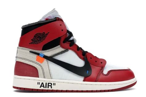 Nike Jordan 1 Off White Retro Red Kingwalk