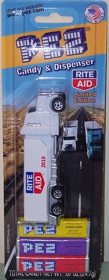 Rite Aid Hauler Truck Rig Promotional Pez 600