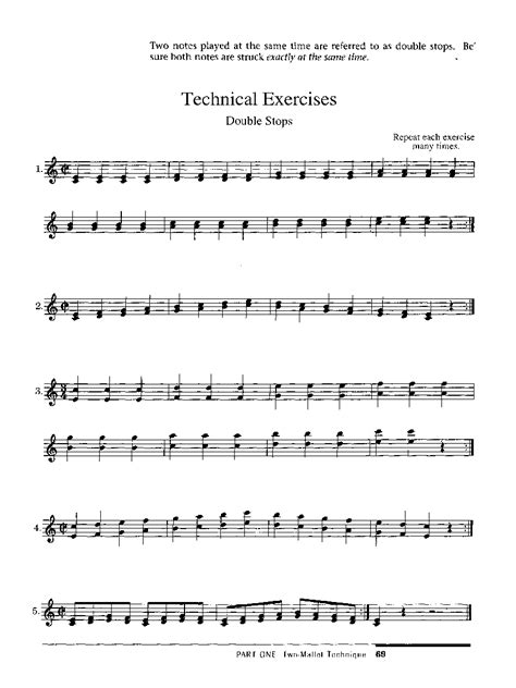 Fundamental Method For Mallets Keyboard Percussi J W Pepper Sheet Music