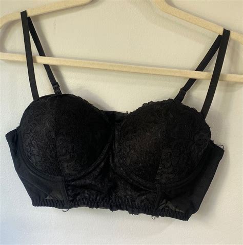 Suti Corselet Preto Lingerie Feminina Demillus Nunca Usado Enjoei