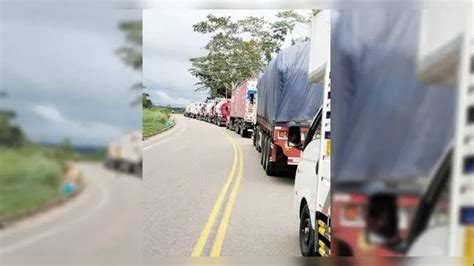 Ucayali Transportistas Reportan Bloqueo En Carretera Federico Basadre