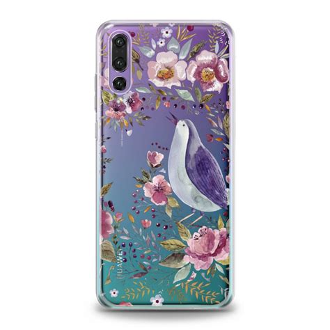 Чехол силиконовый для Huawei (Цветущая долина) Honor 8X Max хуавей ...