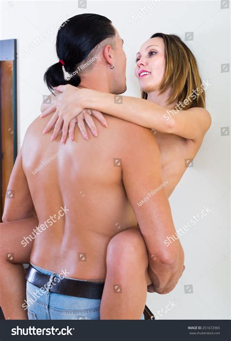 Sexy Longhaired Blonde Woman Handsome Man Stock Photo 251672965 Shutterstock