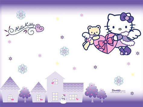 Hello Kitty Wallpapers Purple - Wallpaper Cave