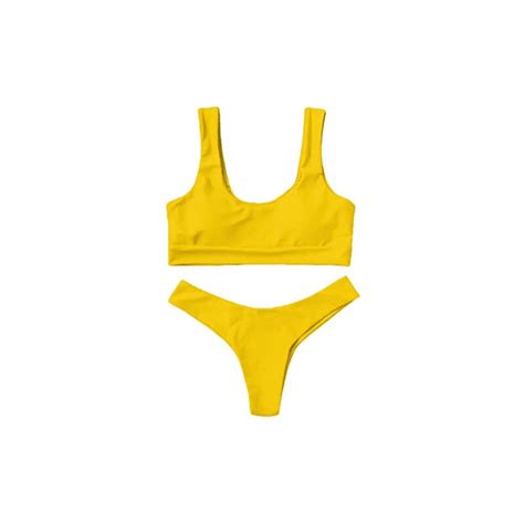 HANXIULIN Ensemble Bikini Pour Femme Maillot De Bain Bikini Sexy Push Up Maillot De Bain Couleur