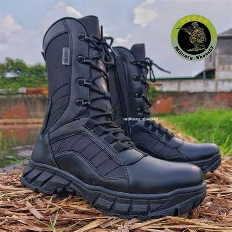 Jual SEPATU PDL TNI POLRI SCURITY SATPAM DAMKAR TACTICAL SAFETY BOOTS