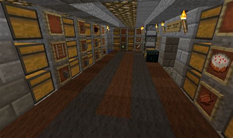 Minecraft Storage Room Layout