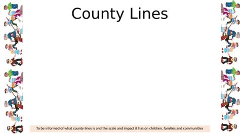 county lines teaching resources