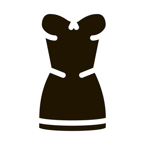 Elegant Lingerie Icon Vector Glyph Illustration Vector Art At Vecteezy