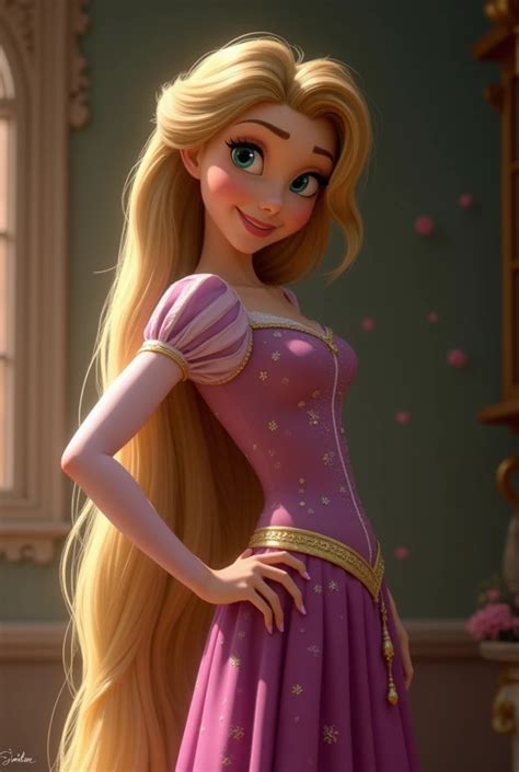 Create A Video Of Rapunzel Getting Naked And Naked SeaArt AI