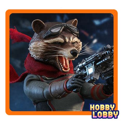 Hot Toys Mms Avengers Endgame Th Scale Rocket Collectible Figure Shopee Malaysia