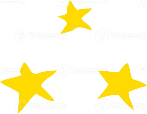 Flat Color Style Cartoon Stars 40305691 Png