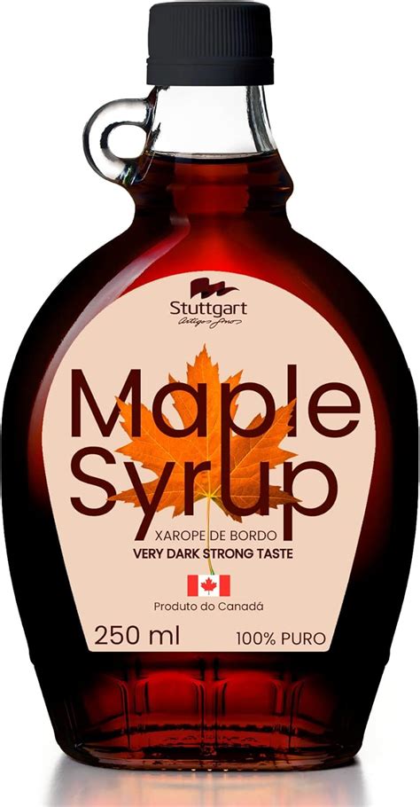 Maple Syrup O Que É - Xarope de Bordo Maple Syrup Escuro 250ml : Amazon.com.br: Alimentos e ...