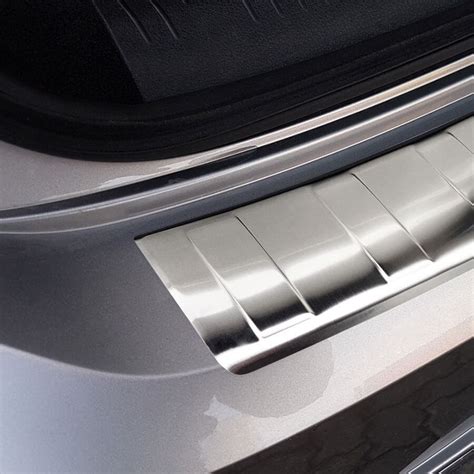 Brushed Steel Rear Bumper Protector For VW Arteon