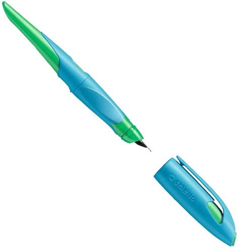 Stylo Plume Easybirdy M Gaucher Bleu Vert Stabilo