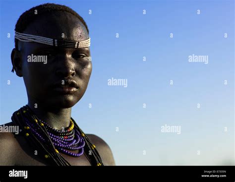 Dassanech Tribe Woman Omorate Omo Valley Ethiopia Stock Photo Alamy