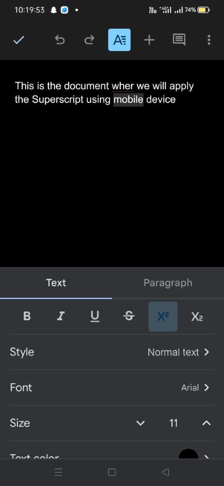 How To Do Superscript In Google Docs Geeksforgeeks