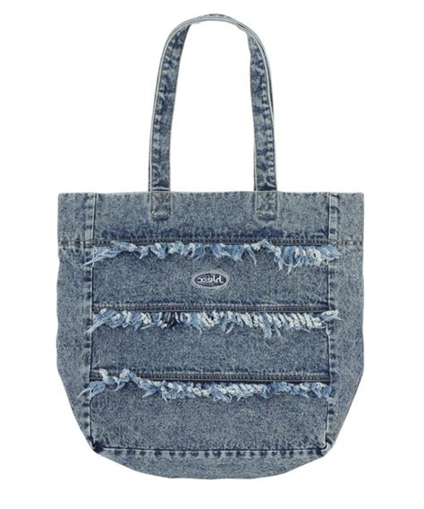 X Girl（エックスガール）の「denim Tote Bag（トートバッグ）」 Wear