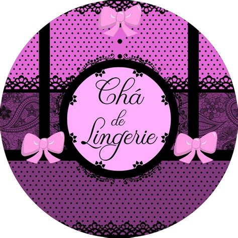 Painel Redondo Tecido Sublimado 3D Chá de Lingerie FRD 4309 Felicitá