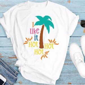 I Like It Hot SVG Cut File Summer SVG Clip Art Printable Art Print Cutting Files