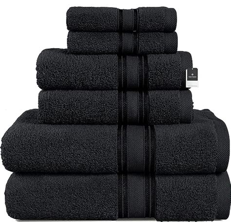 Lane Linen Luxury Bath Towels Set 6 Piece Set 100 Cotton Bathroom