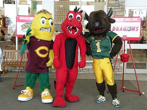 Mascot Challenge raises funds for Salvation Army | NDSU News | NDSU