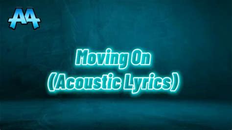 Asking Alexandria Moving On Acoustic Lyrics Youtube