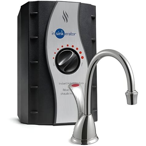 Insinkerator Involve Wave Series Instant Hot Water Dispenser Tank With Handle In Faucet
