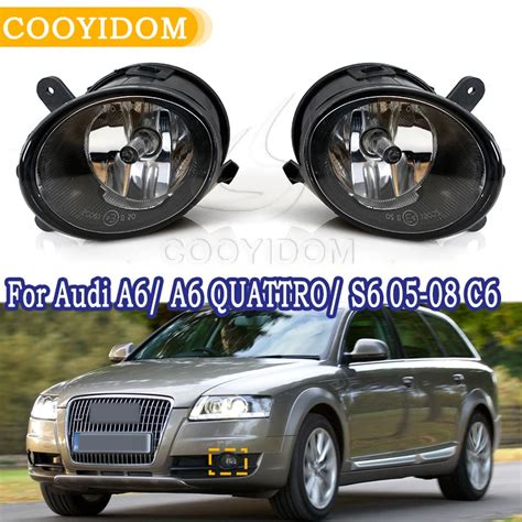 Left Right Front Halogen Fog Lights F F For Audi