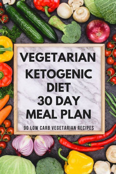 Keto Diet For Vegetarians 30 Day Meal Plan 90 Low Carb Vegetarian Recipes For Weight Loss