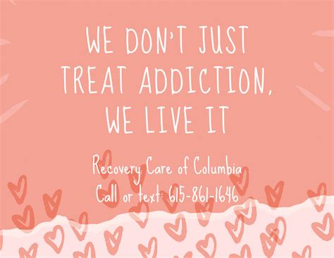 Suboxone Doctors And Treatment At Recovery Care Of Columbia Columbia Suboxone Clinic 615 861 1646