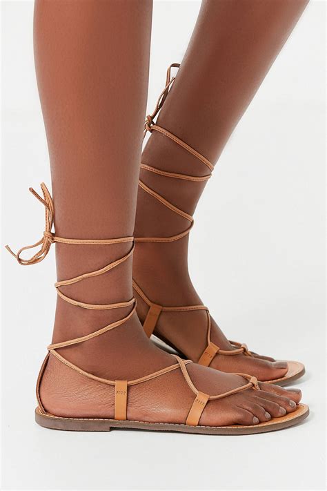 Leather Lace Up Gladiator Sandal Lace Up Gladiator Sandals Womens