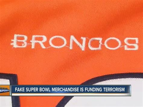 Feds Fake Merchandise Can Fund Terrorism