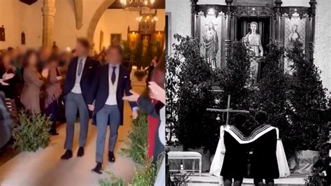 Polémica en redes por la celebración de una boda gay en una ermita de Madrid