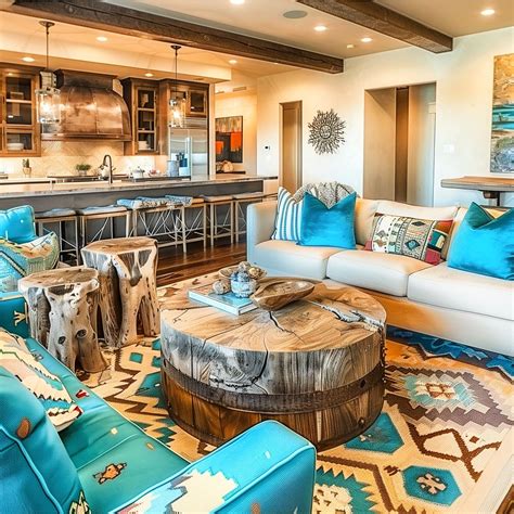 40 Ways To Add A Splash Of Turquoise To Your Living Room Hearthandpetals