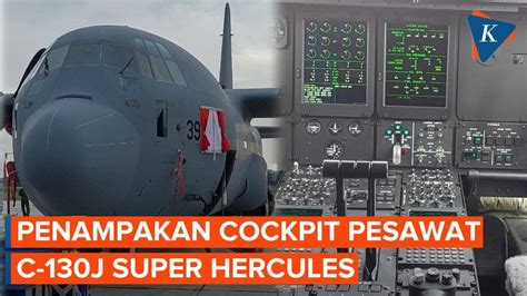 Melihat Langsung Cockpit Pesawat C 130J Super Hercules Yang Baru Dibeli