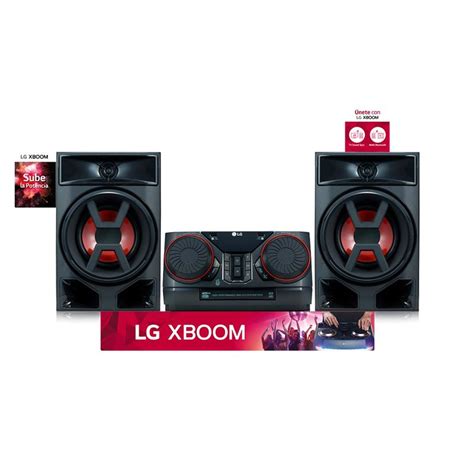 Minicomponente Lg Xboom Ck Negro Bluetooth W Lg Sistemas De