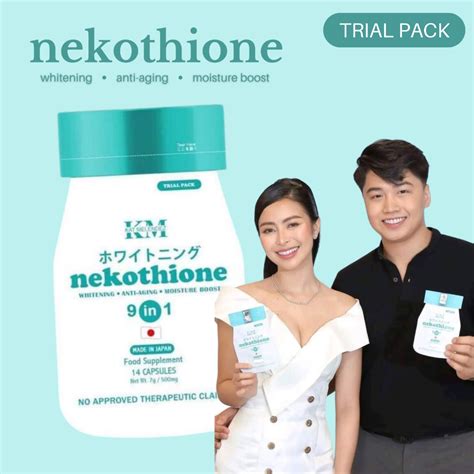 Nekothione 9in1 Trial Pack Pouch By KM Kath Melendez Shopee Philippines