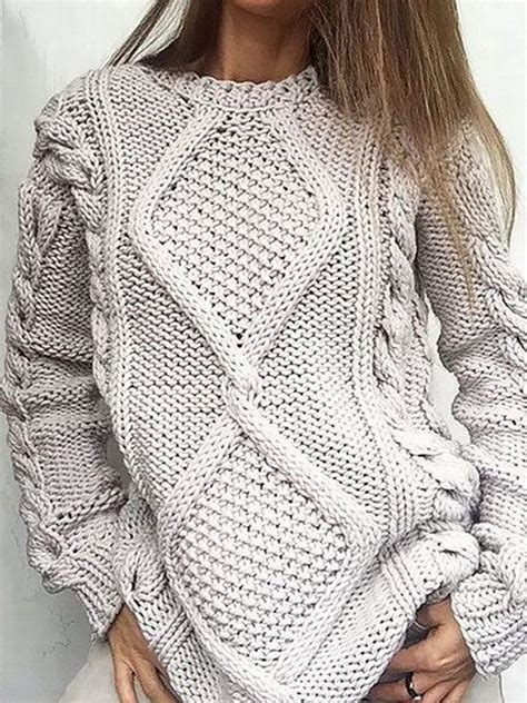 Свитеры и кофты крупной вязки в красивых светлых оттенках — Модно ...