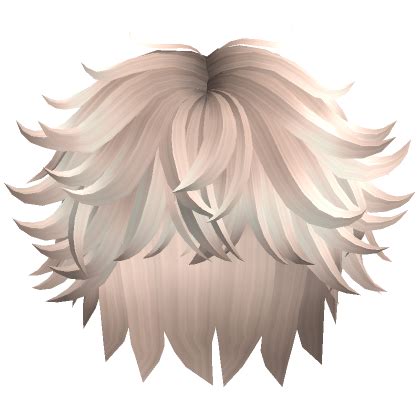 Fluffy Platinum Blonde Hair V Roblox
