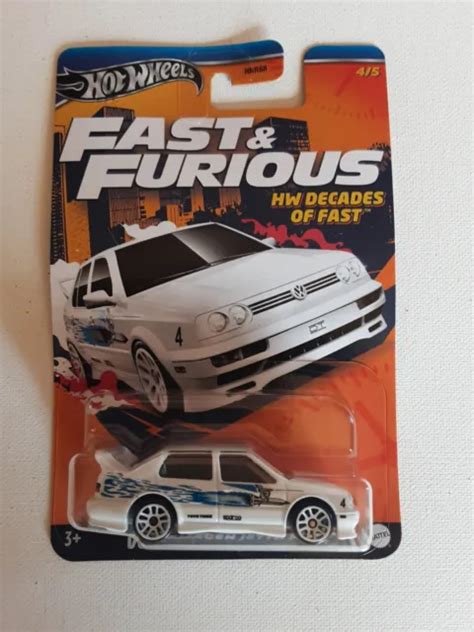 HOT WHEELS FAST And Furious HW Decades Of Fast Volkswagen Jetta MK3 EUR 37 48 PicClick IT
