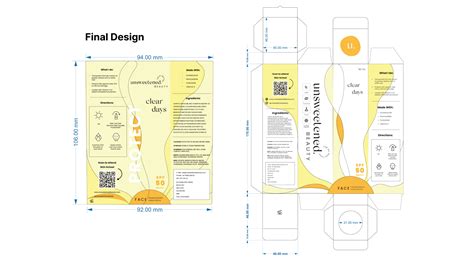 Clear Days Sunscreen Packaging Design On Behance