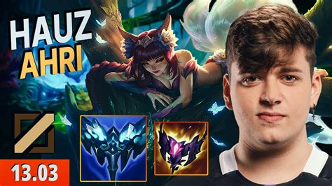 Hauz Amassando Um Talon De Ahri Fx Hauz Jogando De Ahri Mid Vs Talon