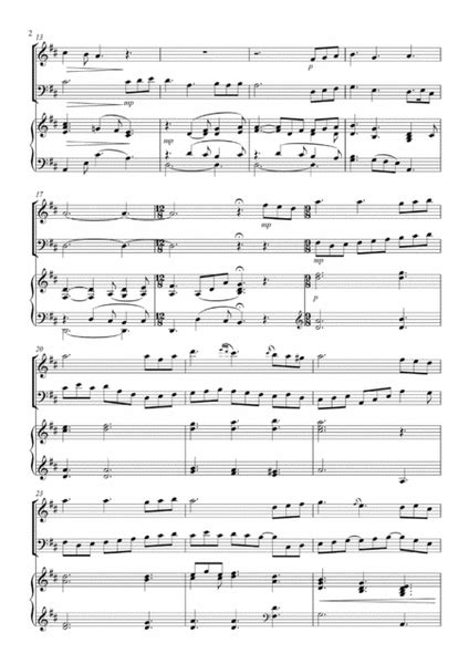 Hymn For Piano Trio Blessed Assurance Piano Trio Digital Sheet