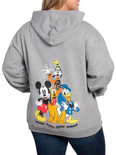 Disney Disney Mickey Mouse Donald Pluto Goofy Zip Hoodie Sweatshirt