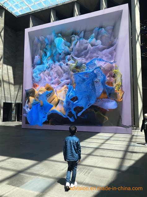 Ph P Indoor Smd Full Color Naked Eye D Led Video Wall Display Screen Led Display And